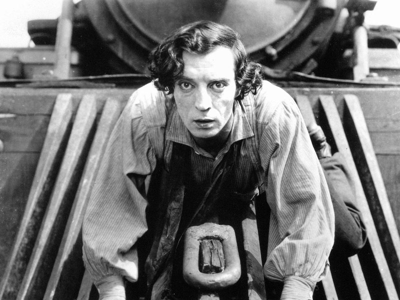 Buster Keaton em The General – Pamplinas Maquinista (1927)