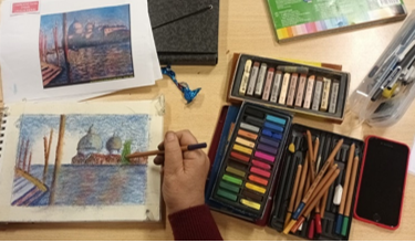 Pintura e Desenho – Técnicas Mistas